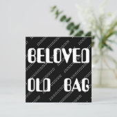 CARTE MOTS DE SAC ANCIEN TEXTE FUNNY (Debout devant)