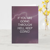 Carte Mots Motivationnels (Fleur jaune)