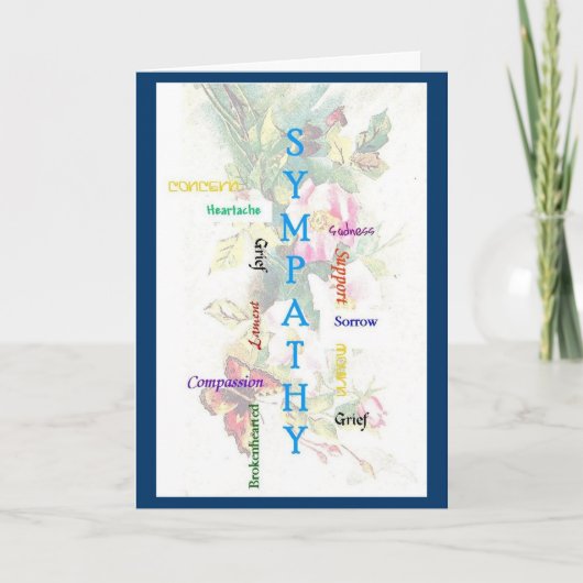 Carte Mots Sympathiques (Devant)