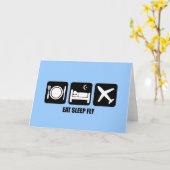 Carte mouche de sommeil (Fleur jaune)