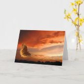 Carte Mouche loin (Fleur jaune)