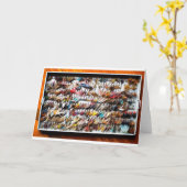 Carte Mouches de pêche (Fleur jaune)