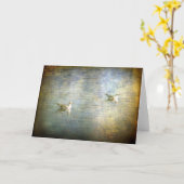 Carte Mouettes (Fleur jaune)