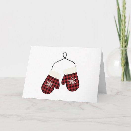 Carte Moufle d'hiver (Devant)