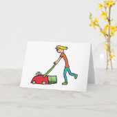 Carte Moulage de pelouse (Fleur jaune)