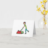 Carte Moulage de pelouse (Fleur jaune)