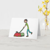 Carte Moulage de pelouse (Fleur jaune)