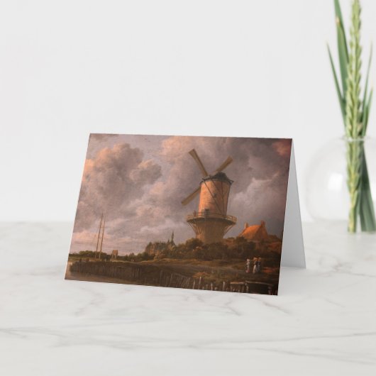 Carte Moulin à vin à Wijk bij Duurstede : Blanc (Devant)