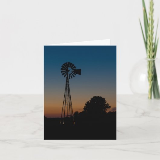 Carte Moulin Ozark Sunset (Devant)