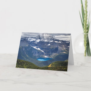 Carte Mount Chapman & Lake Wurdeman