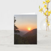 Carte mountain (Fleur jaune)