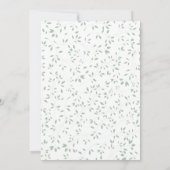 Carte Mountain Adventure Await Baby shower aquarelle (Dos)