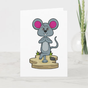 Carte Mouse at yoga