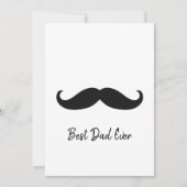 Carte Moustache noire (Devant)