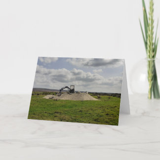 Carte Mouton et crevette, North Yorkshire. Non personnal