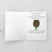 Carte Mouton tricoté d'Imbolc (Intérieur)