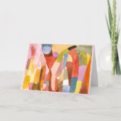 Carte Mouvement des chambres voûtées, Paul Klee (Devant)