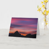 Carte Movie Road Sunrise (Fleur jaune)