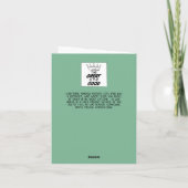 Carte Mozart Brilliance Arrive À N'Importe Quel Âge Anni (Dos)