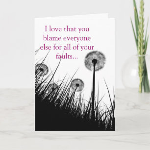 Carte MP900438734, j'adore que vous blâmiez tout le mond