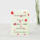 Carte Mr. Darcy (Devant)