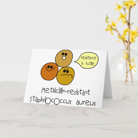 CARTE MRSA (Fleur jaune)