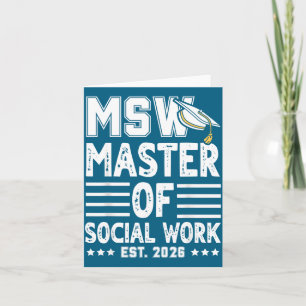 Carte Msw Est Maîtrise en travail social
