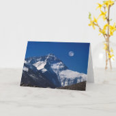 Carte Mt. Everest | Tibet, China (Fleur jaune)