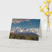 Carte Mt. McKinley | Alaska (Fleur jaune)