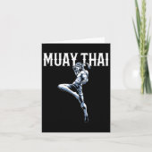 Carte Muay Thai - Boxe Thaïlandaise Et Kickboxing (Devant)