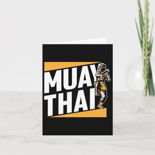 Carte Muay Thai Boxing Hob (Devant)