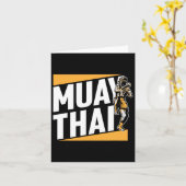 Carte Muay Thai Boxing Hob (Fleur jaune)