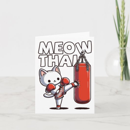 Carte Muay Thai Cat (Devant)