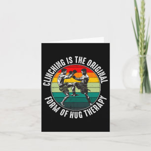 Carte Muay Thai Fighter Pour Hommes Papa Boys Thai Kickb