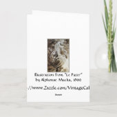 Carte : Mucha Illustration de Le Pater~ (Dos)