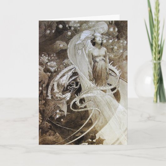 Carte : Mucha Illustration de Le Pater~ (Devant)