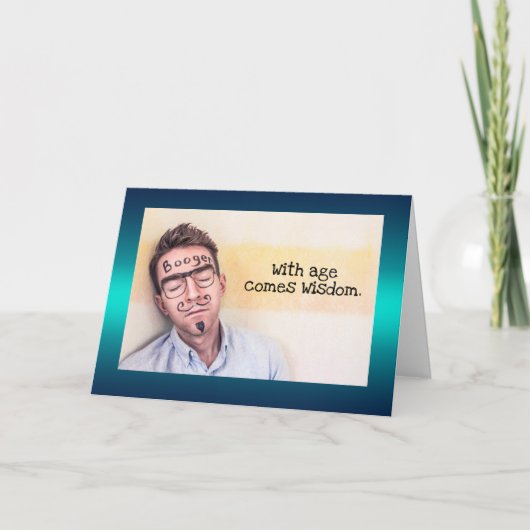 Carte Mucus drôles (Devant)