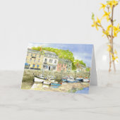 Carte 'Muddy Bas (Padstow)' (Fleur jaune)