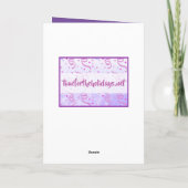 Carte Muffin Comparé à toi, Love you Berry Beaucoup de c (Dos)