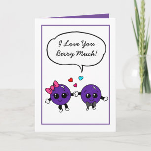 Carte Muffin Comparé à toi, Love you Berry Beaucoup de c