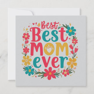 Carte Mug de fête des mères personnalisées - Cadeau pers