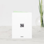 Carte Muguet 25e Anniversaire (Dos)