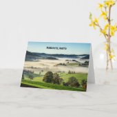 Carte Muhlviertel, Autriche (Fleur jaune)