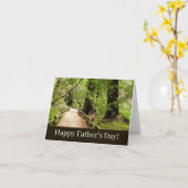 Carte Muir Woods Path II Nature Photography (Fleur jaune)