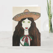 Carte Mujer latina (Devant)