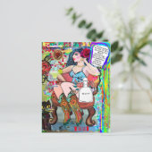 CARTE MULTI-BUT PAR BAD GIRL ART (Debout devant)