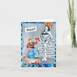 CARTE MULTI-USAGE PAR BAD GIRL ART