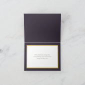 Carte Multicolor Peonies Botanical Elegant Thank You (Intérieur)