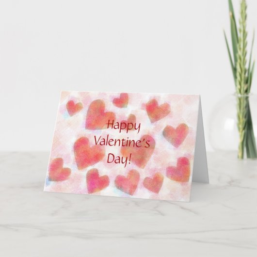 Carte multiple de Valentine de coeurs (Devant)
