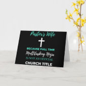 Carte Multitasking (Fleur jaune)